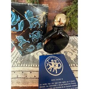 Vintage Avon Star Signs Moonwind Cologne 4 oz Gemini Zodiac Bottle NOS
